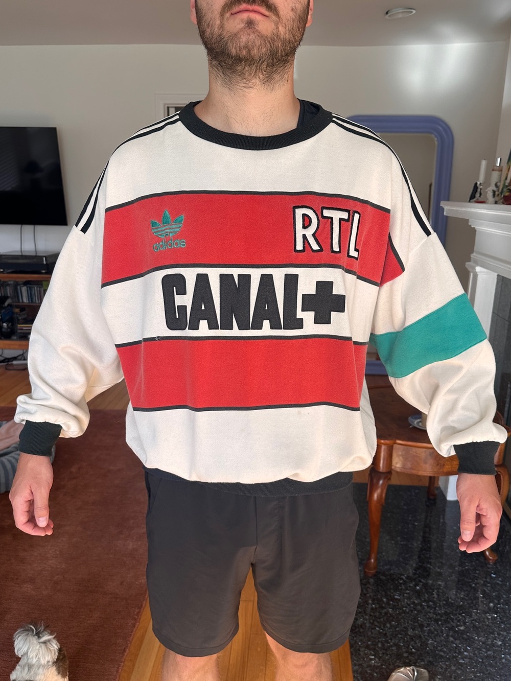 *RARE* Vintage RTL Canal+ Adidas Sweatshirt